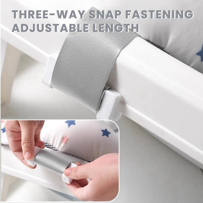 Baignoire bébé pliable pour nouveau-né avec thermomètre intégré et coussin flottant doux, baignoire de voyage portable avec trou de vidange.